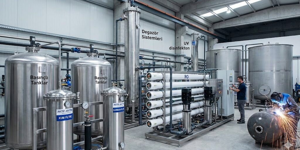 Endüstriyel Su Arıtma Sistemi